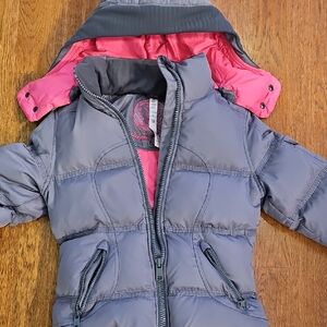 Lululemon Athletica Gray and Pink Jacket
